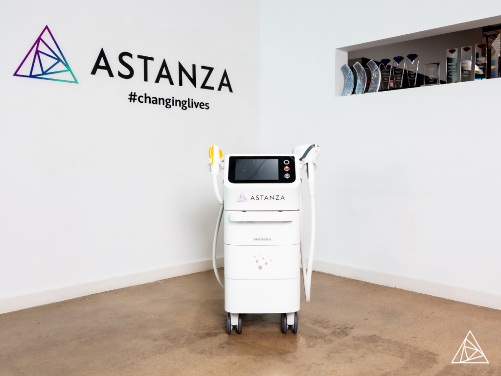 practitioners choose the MeDioStar for laser hair removal