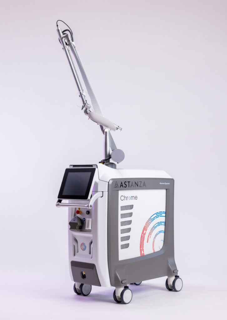 The Chrome Lase-Station® for all skin laser treatments